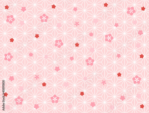 バックグラウンド72　背景素材　和柄