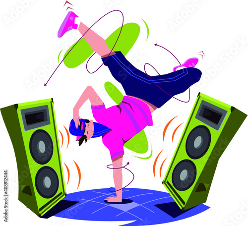 dancing break dance