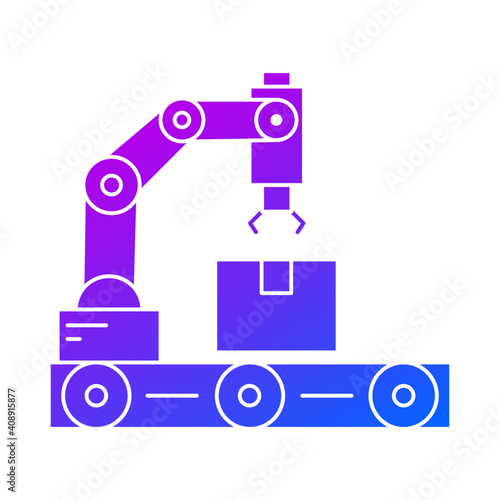 Conveyor machine icon