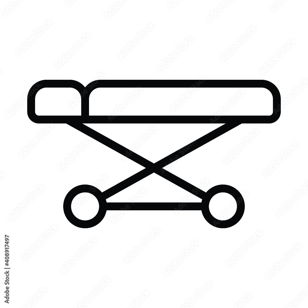 hospital mattress icon vector hospital mattress icon vector