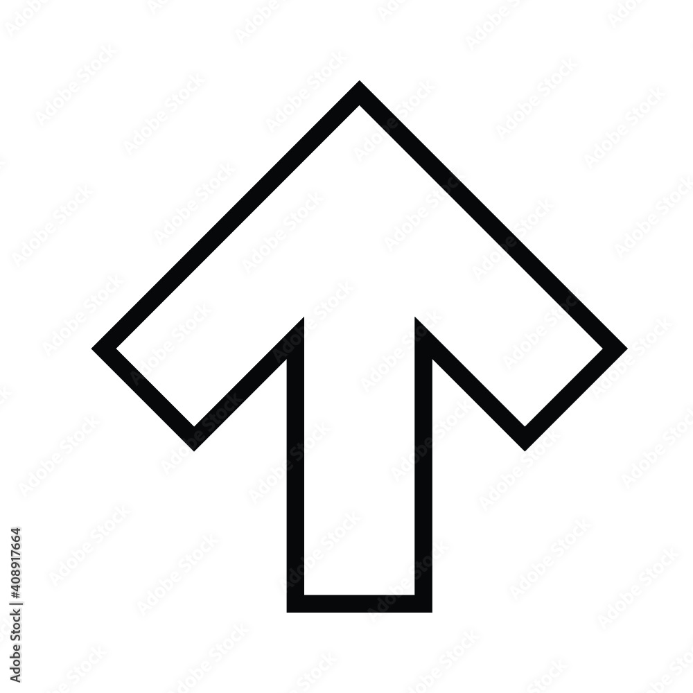 up arrow icon vector up arrow icon vector