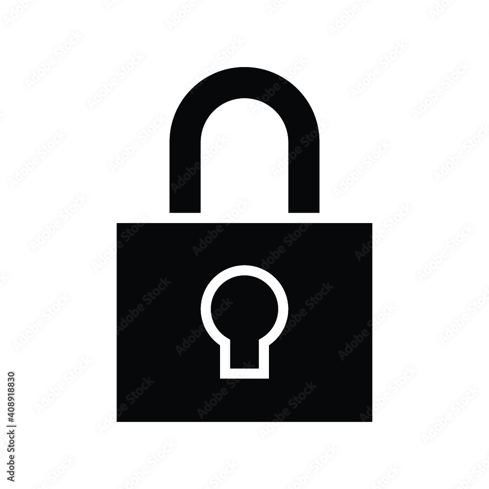 padlock icon vector padlock icon vector