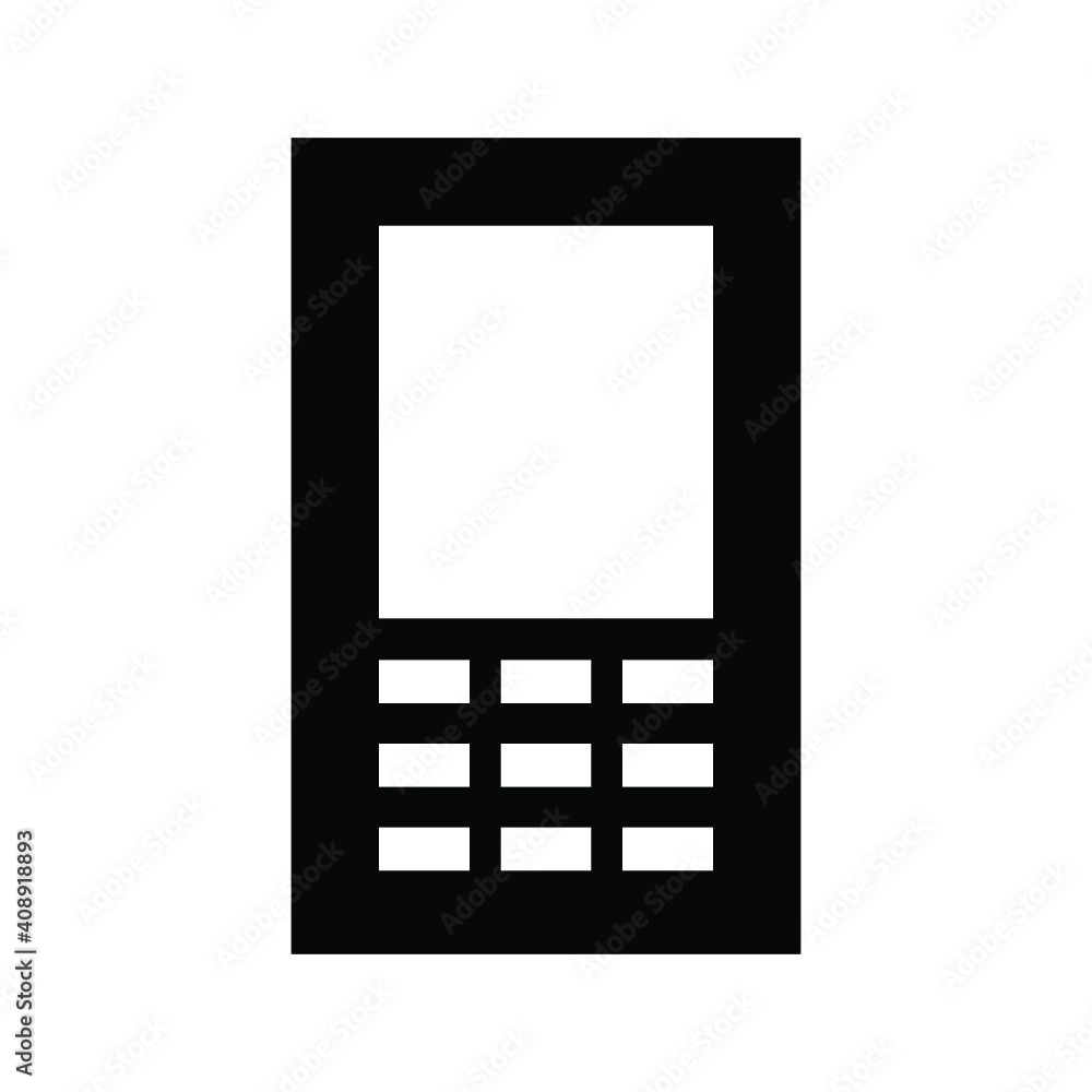 feature phone icon mobile device communication vector feature phone icon mobile device communication vector