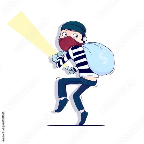 Obraz na plátně thief activity