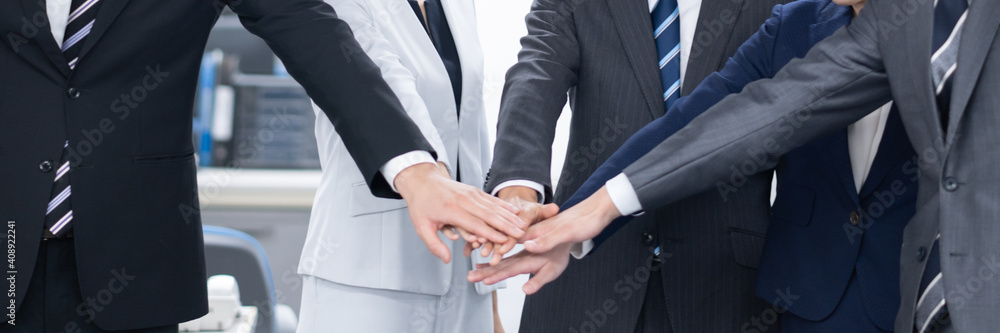 Obraz premium ビジネスマン オフィスワーク