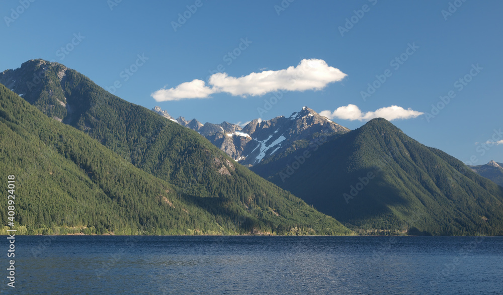 Chilliwack lake in British Columbia Canada