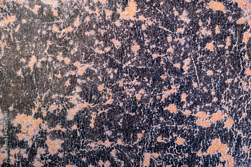 Old rough texture and peeling leather sofa as abstract background.