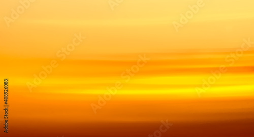 painterly abstract photography of orange sunset clouds