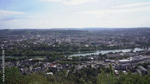 Wallpaper Mural scenic view over the ancient german city of Trier Torontodigital.ca