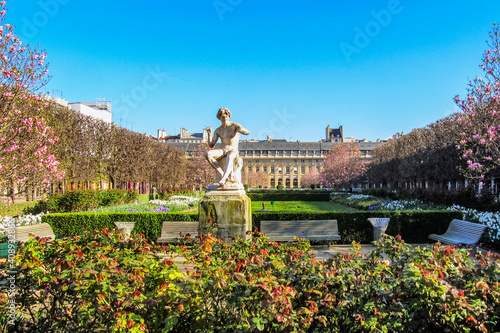Palais Royal park  in Paris