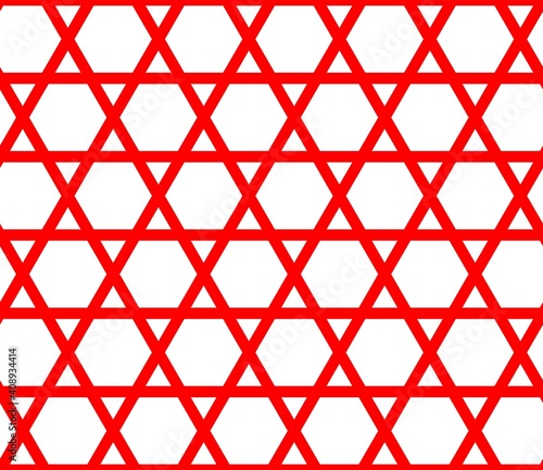 籠目　日本　伝統　文様　シームレス