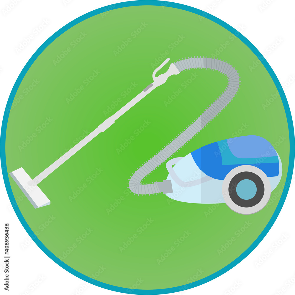 シンプルな掃除機アイコン Vector De Stock Adobe Stock