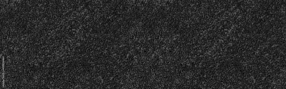 Panorama of Black polished sandstone wall texture and seamless background Panorama of Black polished sandstone wall texture and seamless background