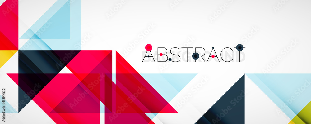Set of vector triangle geometric backgrounds. Vector illustration for covers, banners, flyers and posters and other designs Set of vector triangle geometric backgrounds. Vector illustration for covers, banners, flyers and posters and other designs