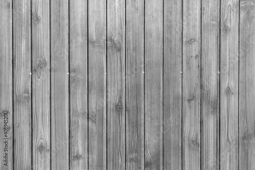 Old grey color wood wall for seamless wood background and texture.