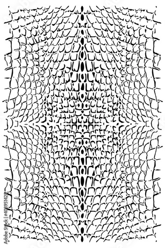 Reptile skin. Animal print background.