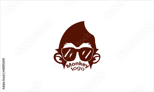 Photography monkey logo