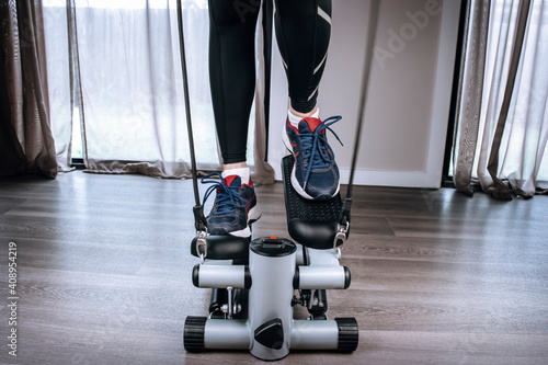 Stair stepper machine. Home gym equipment. Ideal for weight loss and improving overall fitness.