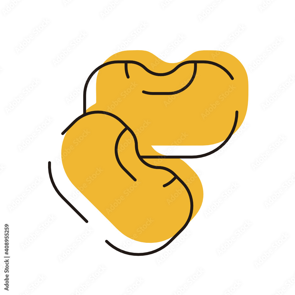 Vegetable Icon. Beans Line Icon. Vegetable Icon. Beans Line Icon.