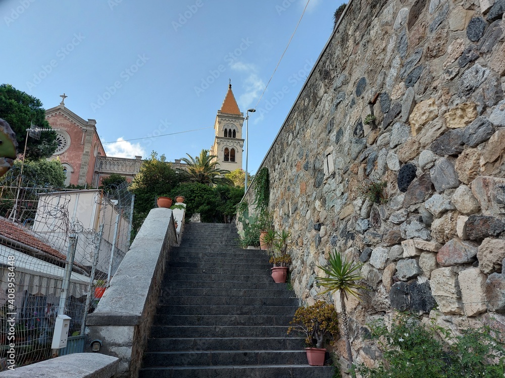 street in the town