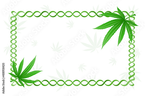 cannabis marijuana leaf medicinal drug legalization vector illustration
