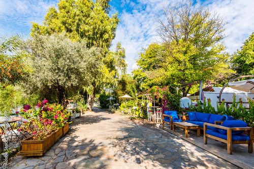 Gocek Town view in Turkey