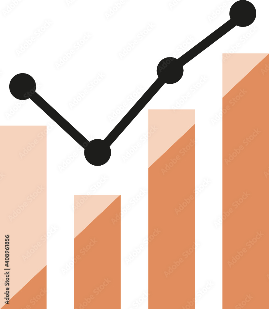 Business infographic and visualization element. Colored icon. Business infographic and visualization element. Colored icon.