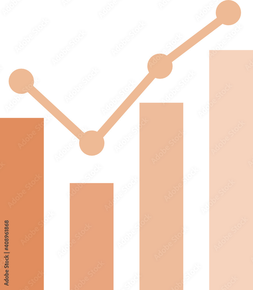 Business infographic and visualization element. Colored icon. Business infographic and visualization element. Colored icon.