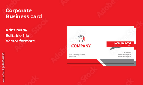 Corporate modern Business card