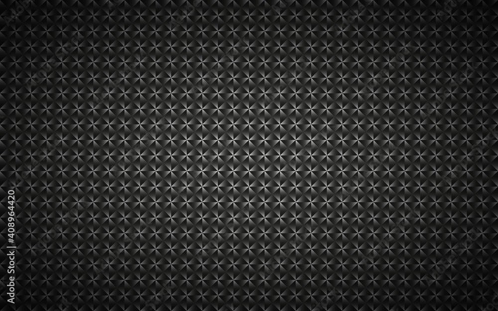 Black metal texture. Triangle pattern with gradients. Abstract vector background with triangles. Carbon fiber texture Black metal texture. Triangle pattern with gradients. Abstract vector background with triangles. Carbon fiber texture