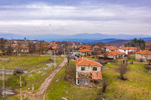 Wallpaper Mural view on the village Torontodigital.ca