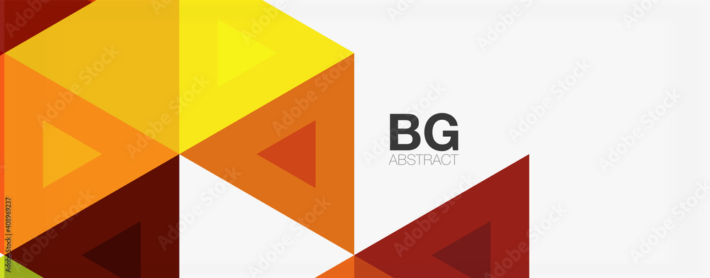 Mosaic triangle pattern abstract background for cover, banner, flyer and poster and other template Mosaic triangle pattern abstract background for cover, banner, flyer and poster and other template