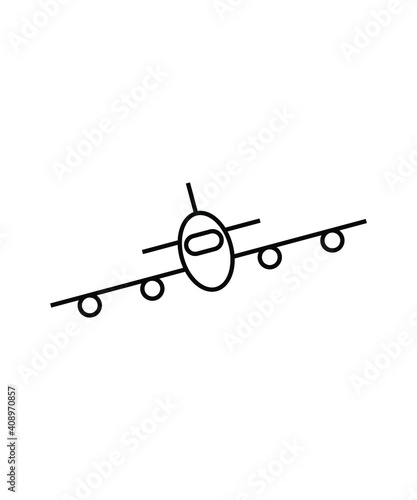 airplane icon,vector best line icon.