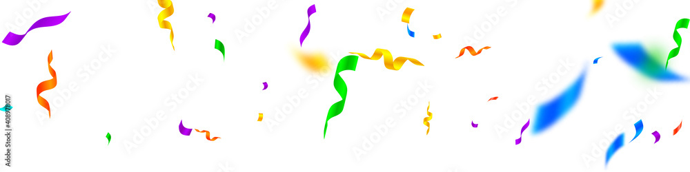 Streamers and confetti. Festive streamers tinsel a Streamers and confetti. Festive streamers tinsel a