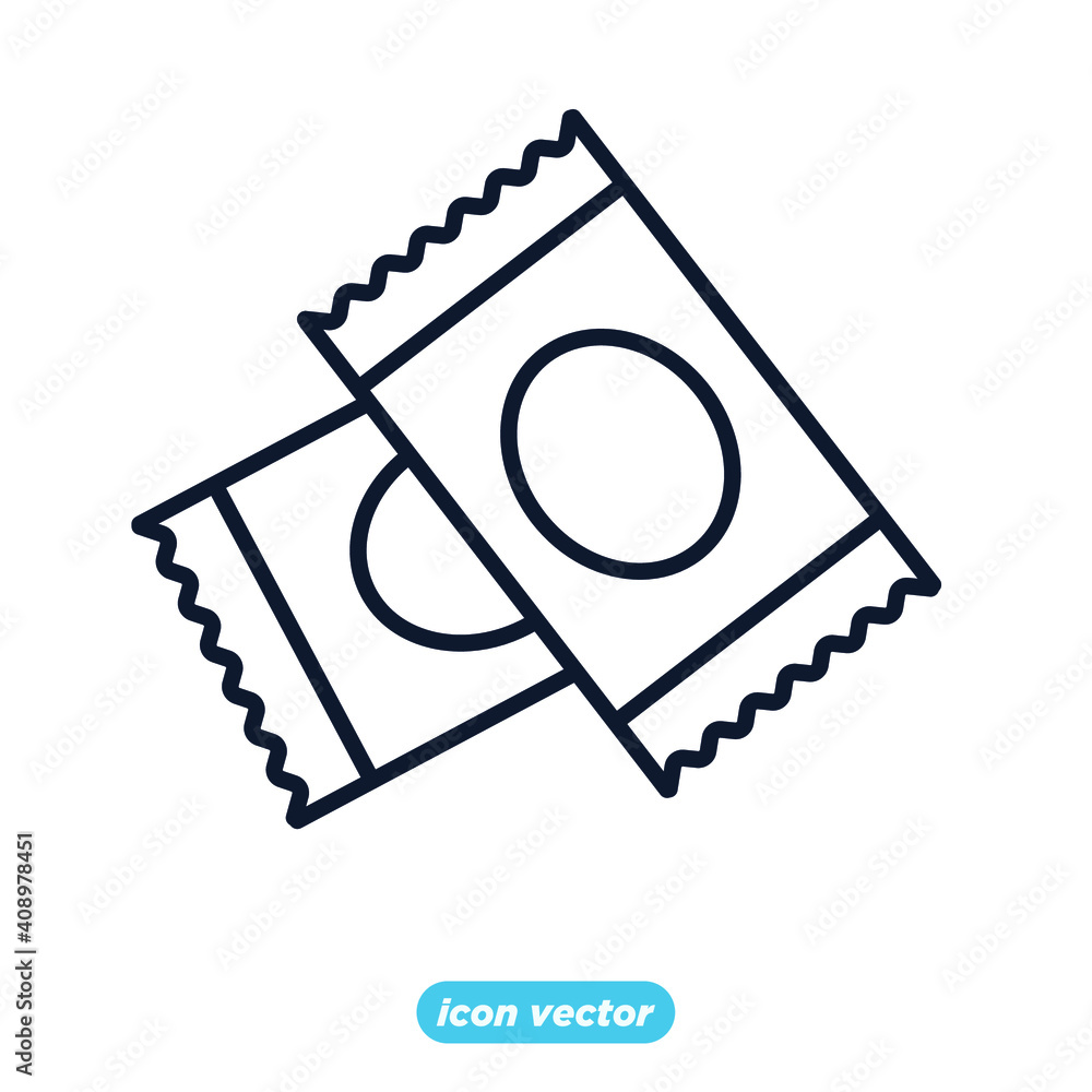 Sachet icons. sugar powder packet icon. Packet soluble powder symbol Vector illustration Sachet icons. sugar powder packet icon. Packet soluble powder symbol Vector illustration