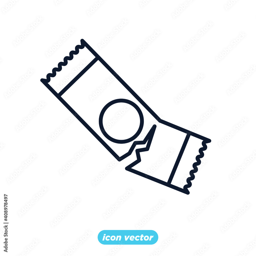 Sachet icons. sugar powder packet icon. Packet soluble powder symbol Vector illustration Sachet icons. sugar powder packet icon. Packet soluble powder symbol Vector illustration