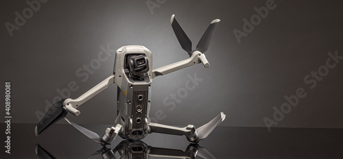 drone on a dark background