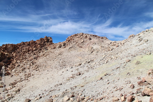 Teide landscape with blue sky