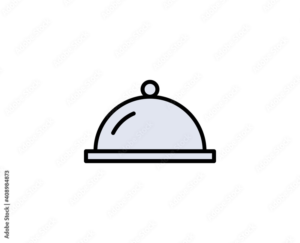 Tray flat icon. Single high quality outline symbol for web design or mobile app. Holidays thin line signs for design logo, visit card, etc. Outline pictogram EPS10 Tray flat icon. Single high quality outline symbol for web design or mobile app. Holidays thin line signs for design logo, visit card, etc. Outline pictogram EPS10