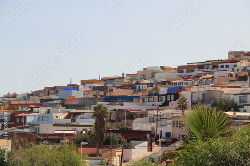 view of the mediterranean town