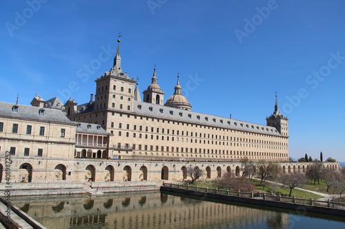 Escorial monestry in Madrid © mirebel