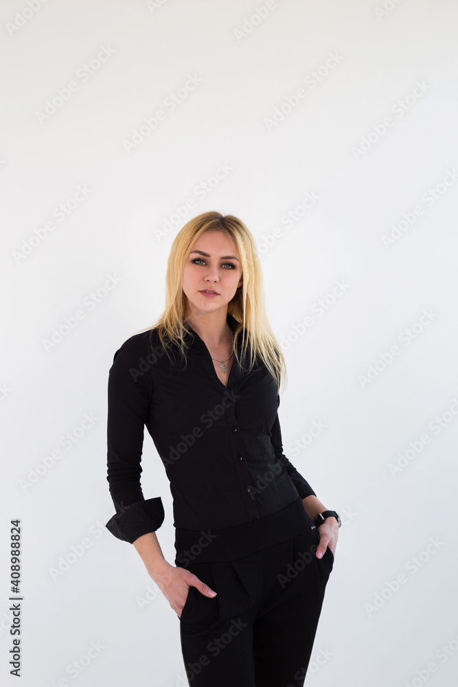 blonde in black clothes white background
Slender young blonde girl in black clothes on a white background
blonde in black clothes white background
Slender young blonde girl in black clothes on a white background