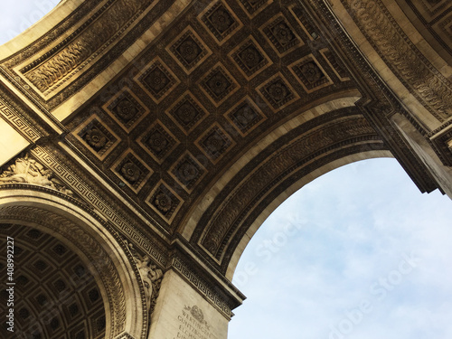 ヨーロッパ旅行で撮影したパリのエトワール凱旋門002 © 一風 伊藤