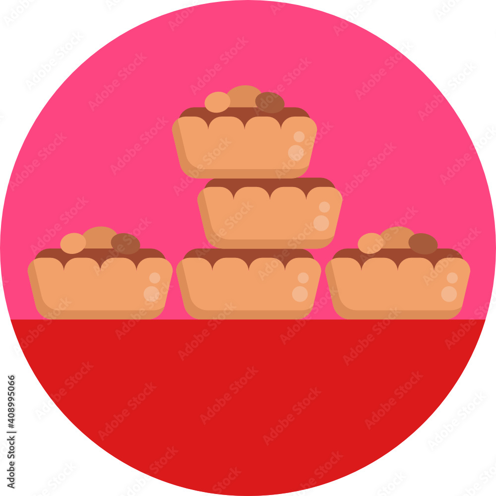 Christmas Food Icons. Christmas Food Icons.