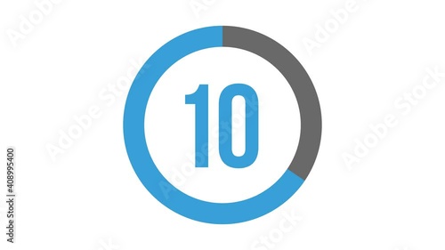 15 second Coundown timer for you workout video also gym video