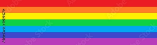 Flag LGBT pride community, Gay culture symbol, Homosexual pride. Rainbow flag sexual identity photo