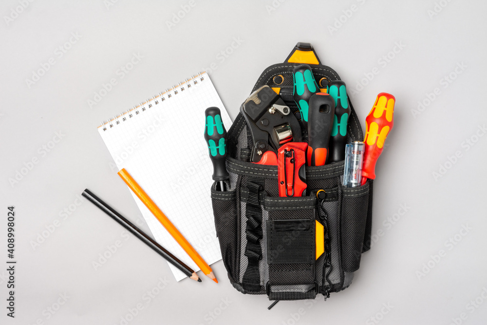 Thermal imaging. A thermal imager in the hands of an electrician conducting an inspection of the equipment Thermal imaging. A thermal imager in the hands of an electrician conducting an inspection of the equipment