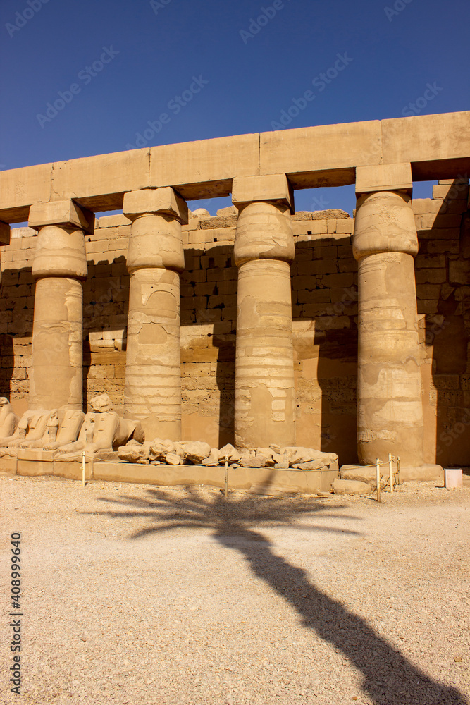 Karnak Temple - the largest temple complex in Ancient Egypt