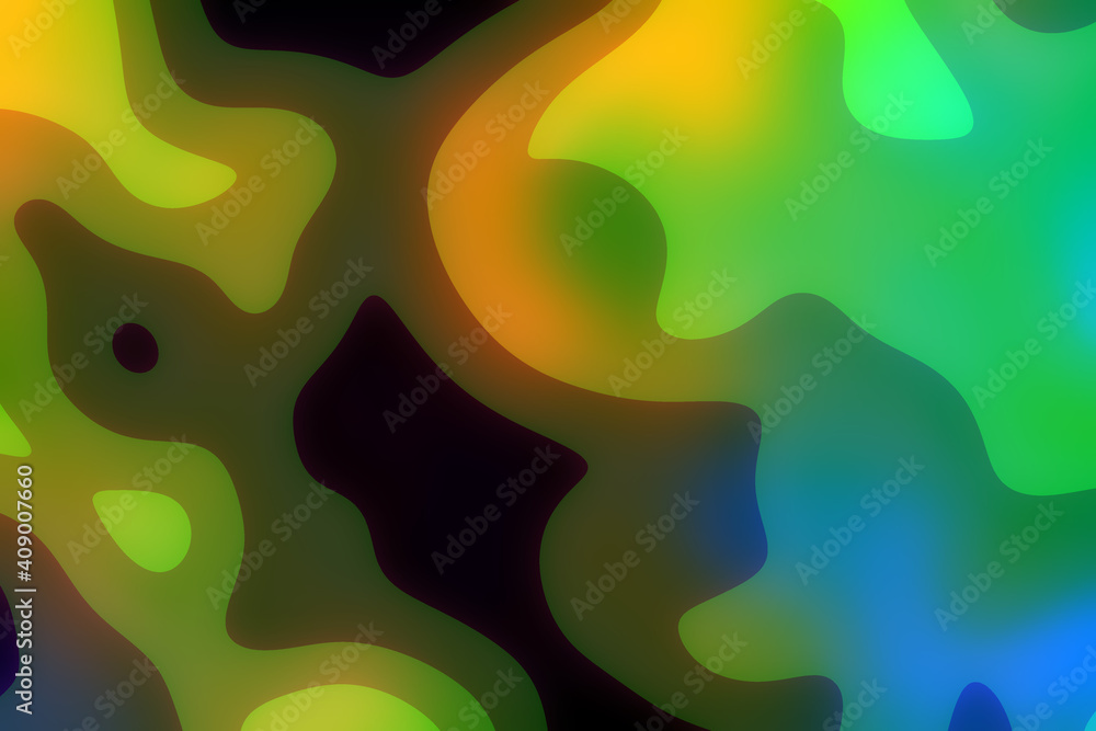 Soap shiny and glossy bubbles or liquid abstract gradient texture or background 3D illustration - soft focus background design template Soap shiny and glossy bubbles or liquid abstract gradient texture or background 3D illustration - soft focus background design template