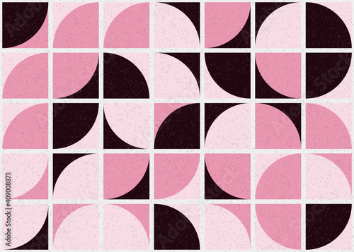 Abstract Geometric Pattern generative computational art illustration